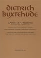 Canite Jesu nostro, BuxWV 11 Mixed Voices Full Score cover